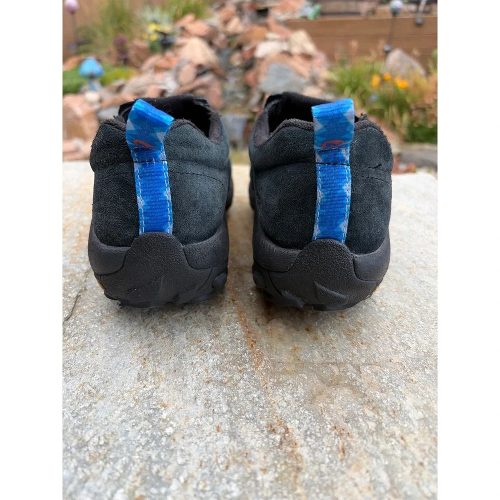 Merrell Jungle Moc Ice+ Black Suede Vibram Arctic Grip Winter Shoes J37844 8.5W